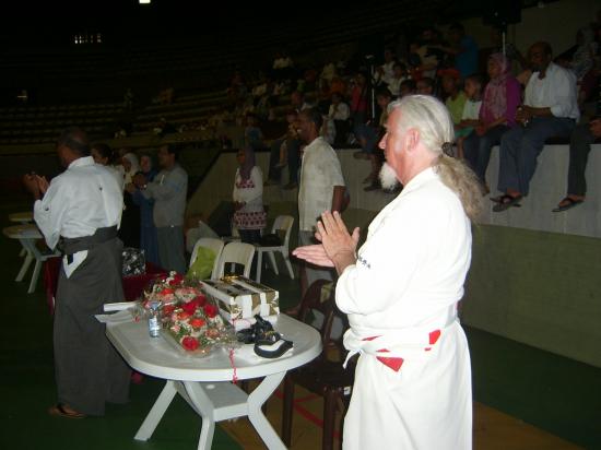 Maître J.R.Maroteau lors du stage du 20 juin 2009 à casablanca