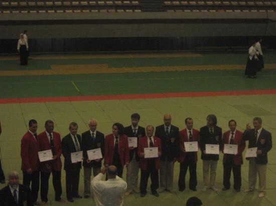 les nouveaux juges fédéraux de l'école takeda ryu maro-ha
